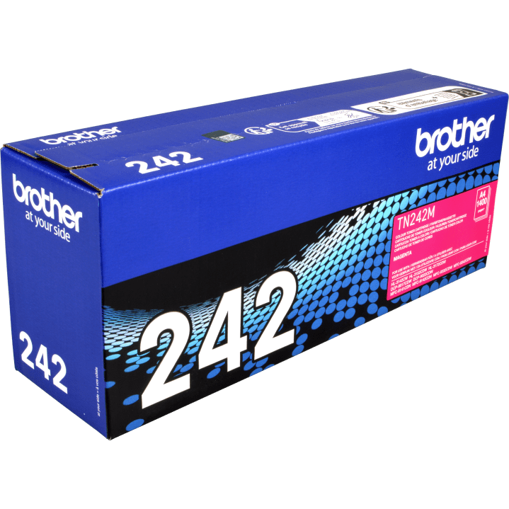 Brother TN242M / Magenta / Original Toner / TN-242M / 1400 S. Tonerkartusche TN 242