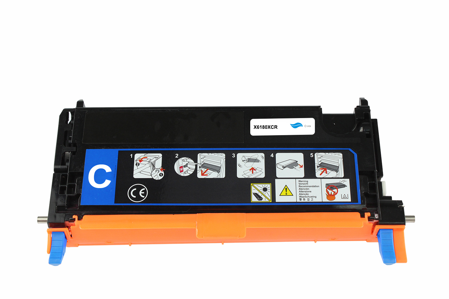 XEROX Kompatible Toner für 113R00723 Cyan | Ersatztoner, Alternativtoner 113R00723#