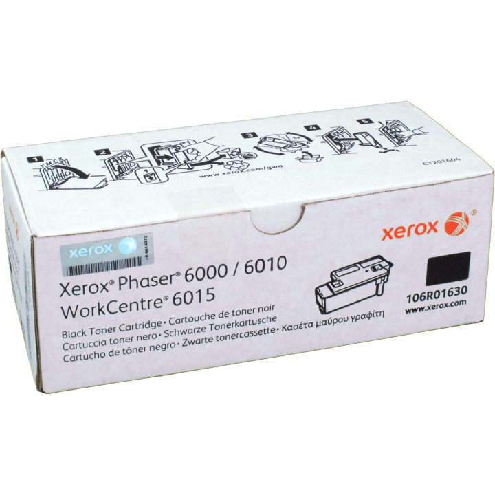 Original Xerox 106R01630 Toner schwarz, Kapazität bis zu 2 000 Seiten, ca. 6 Cent/Seite