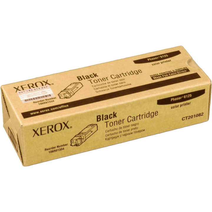 Original Xerox 106R01334 / 106R01338 Toner schwarz, Kapazität bis zu 2 000 Seiten