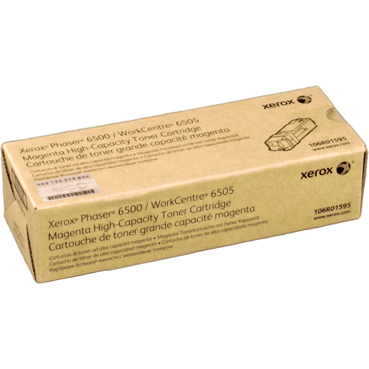 Original Xerox 106R01595 / 106R01602 Toner magenta, Kapazität bis zu 2 500 Seiten