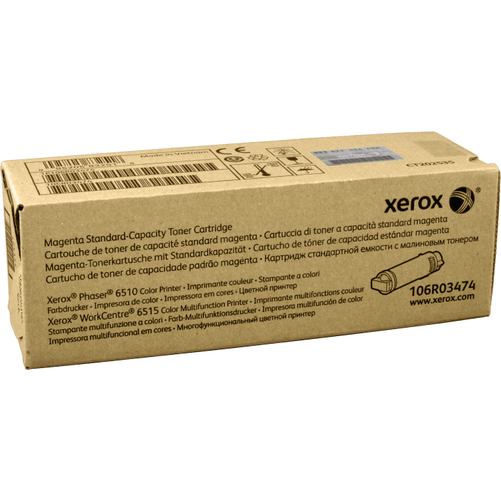 Original Xerox 106R03474 Toner magenta, Kapazität bis zu 1 000 Seiten