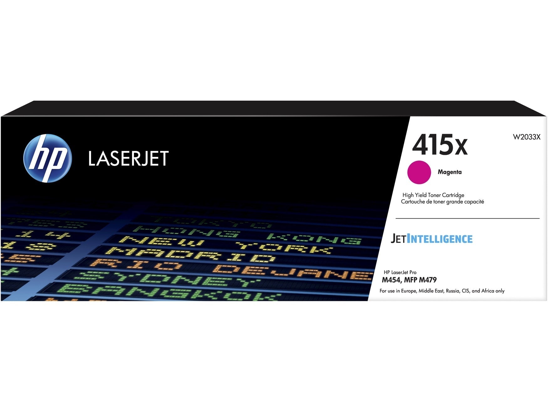 HP 415X Magenta // Original LaserJet Toner mit hoher Reichweite W2033X HP Cartridge