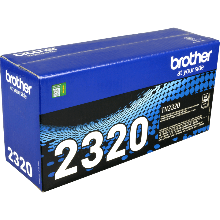Brother TN2320 / original Toner schwarz / TN-2320 / 2600 S. neu