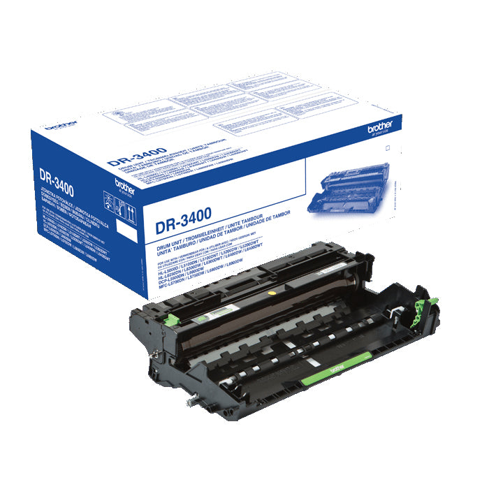 Brother DR-3400 Trommel Schwarz Original Trommeleinheit DR3400 50000 Seiten