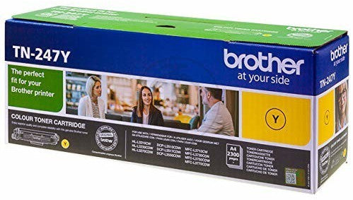 Brother TN247Y / Gelb / Original Toner XL / TN-247Y / 2300 S. TN 247