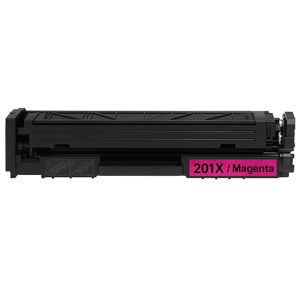 HP Kompatible Toner für 201X Magenta (CF403X) Magenta | Ersatztoner, Alternativtoner CF403X (201X)#
