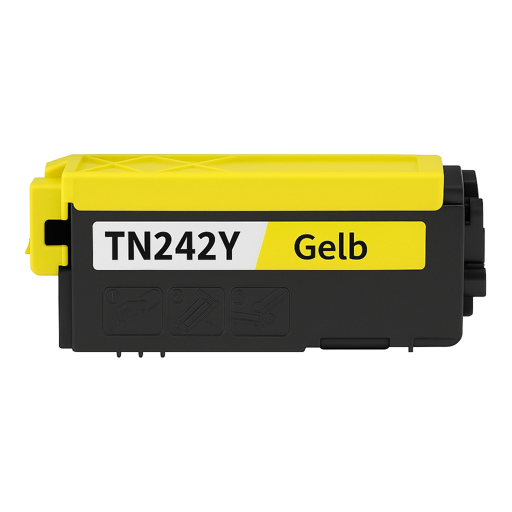 Brother Kompatible Toner für TN-242Y Gelb (TN242Y) Gelb | Ersatztoner, Alternativtoner TN242Y (TN-242)#