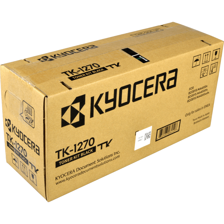 Kyocera TK-1270 Schwarz Kompatible Toner-Kit